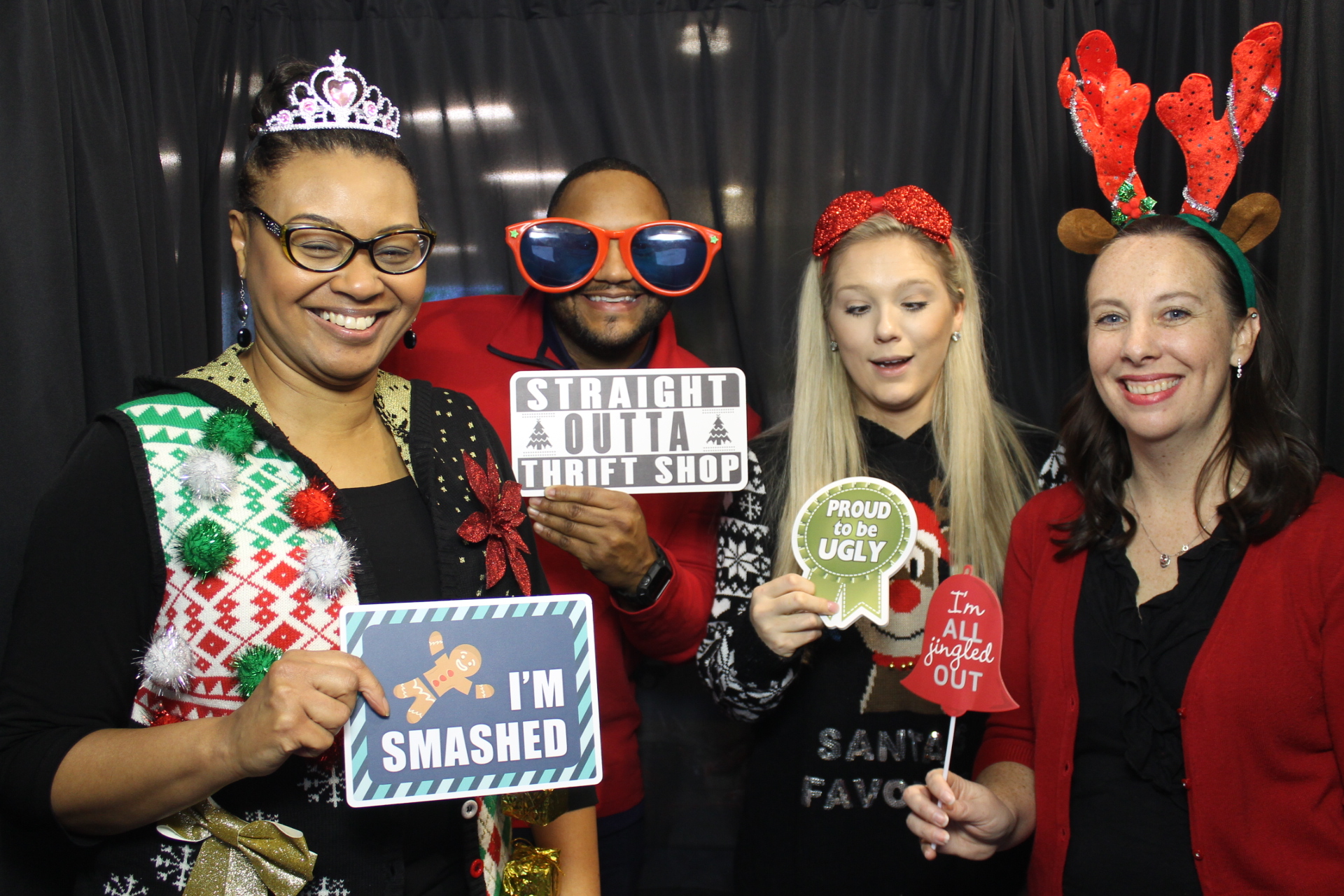 St Monica's Christmas Party 2018 | View more photos from the event at gallery.photoboothcincy.com/u/PhotoBoothCincy/St-Monicas-Christmas-Party-2018